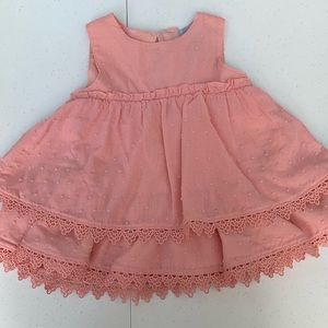Tahari baby girl matching set